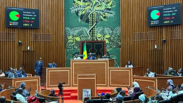 Assemblée nationale : Les députés adoptent la proposition de loi portant interprétation de l’amnistie de 2024 Assemblée nationale : Les députés adoptent la proposition de loi portant interprétation de l’amnistie de 2024