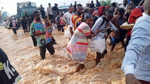 RDC : des inondations font une trentaine de morts à Kinshasa RDC : des inondations font une trentaine de morts à Kinshasa