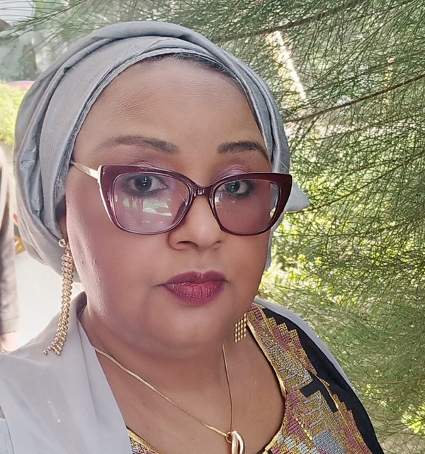 La chroniqueuse Khady Gadiaga La chroniqueuse Khady Gadiaga