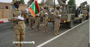 Des soldats mauritaniens (photo Africa Presse) Des soldats mauritaniens (photo Africa Presse)