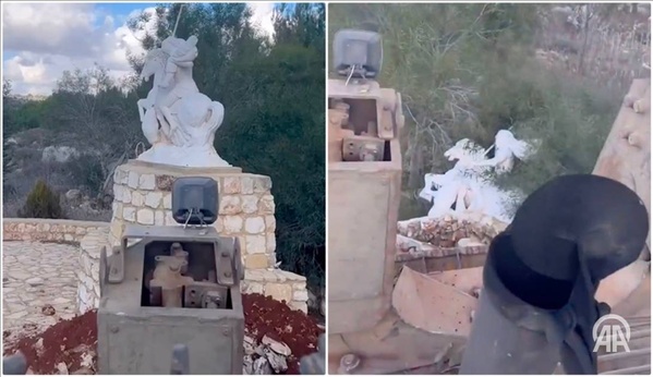 Liban: L'armée israélienne a démoli un monument chrétien dans le sud du pays Liban: L'armée israélienne a démoli un monument chrétien dans le sud du pays