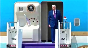 Donald Trump à son arrivée à Ryad le 13 mai 2025 Donald Trump à son arrivée à Ryad le 13 mai 2025