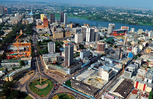 Une vue d'Abidjan, la capitale ivoirienne Une vue d'Abidjan, la capitale ivoirienne