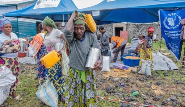 Le PAM appelle à une action urgente face à la montée de la faim dans l'est de la RDC Le PAM appelle à une action urgente face à la montée de la faim dans l'est de la RDC