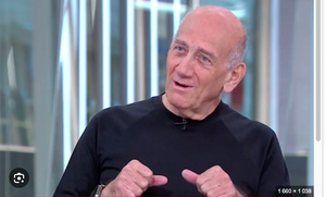 L'ancien premier ministre israélien Ehud Olmert L'ancien premier ministre israélien Ehud Olmert