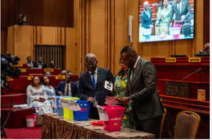 Le vote à bulletin secret pour la levee de l'immunité de Josph Kabila Le vote à bulletin secret pour la levee de l'immunité de Josph Kabila