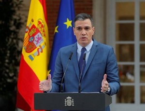 Le premier ministre espagnol Pedro Sanchez, en première ligne dans la dénonciation des crimes d'Israël en Palestine