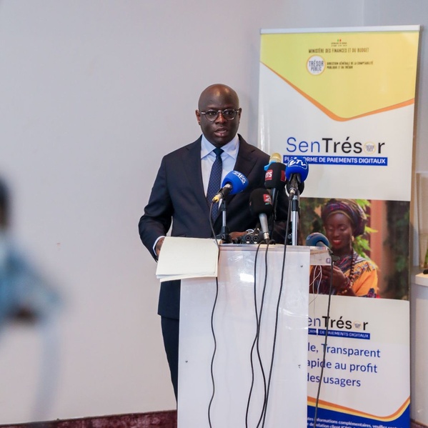 Cheikh Diba, ministre des Finances et du Budget, le 2 juin 2025 Cheikh Diba, ministre des Finances et du Budget, le 2 juin 2025