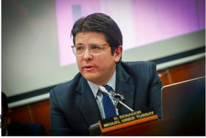 Le sénateur conservateur Miguel Uribe Le sénateur conservateur Miguel Uribe