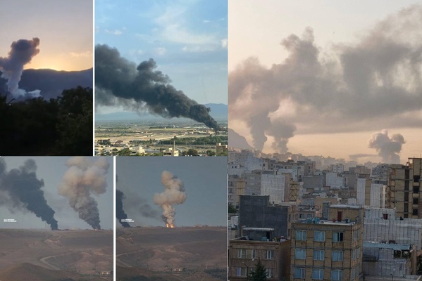 Israël frappe des sites militaires et nucléaires iraniens, Téhéran promet de riposter Israël frappe des sites militaires et nucléaires iraniens, Téhéran promet de riposter