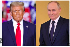 Donald Trump (g.) et Vladimir Poutine Donald Trump (g.) et Vladimir Poutine