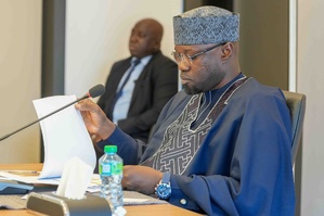 Le premier ministre sénégalais Ousmane Sonko Le premier ministre sénégalais Ousmane Sonko