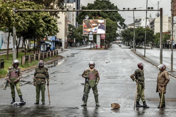 Kenya - Nairobi désertée, des violences en périphérie lors d'une nouvelle journée de manifestations Kenya - Nairobi désertée, des violences en périphérie lors d'une nouvelle journée de manifestations