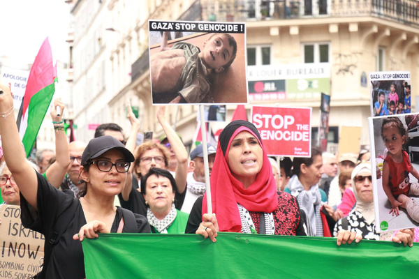 Manifestation à Paris pour les enfants de Gaza Manifestation à Paris pour les enfants de Gaza