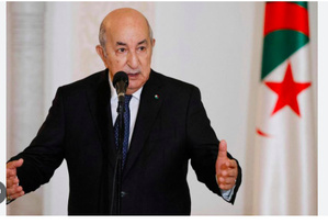 Le président algérien Abdelmajid Tebboune