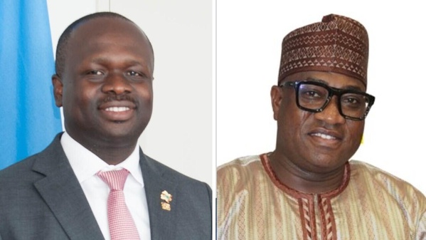 Edward Omane Boamah (g.) et Ibrahim Murtala Muhammed, deux victimes du crash d'hélicoptère survenu au Ghana le 6 août 2025 Edward Omane Boamah (g.) et Ibrahim Murtala Muhammed, deux victimes du crash d'hélicoptère survenu au Ghana le 6 août 2025