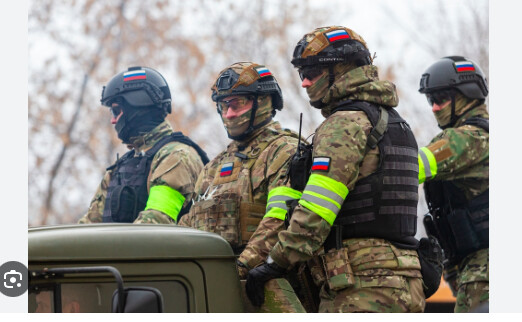 Des militaires russes en territoire ukrainien