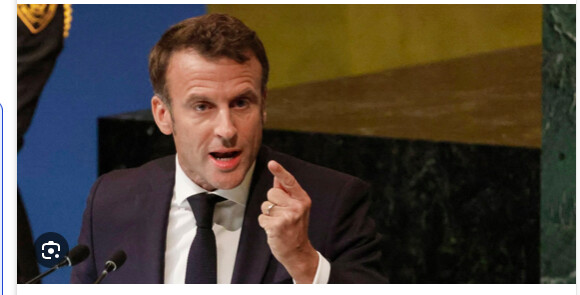 Le président français Emmanuel Macron