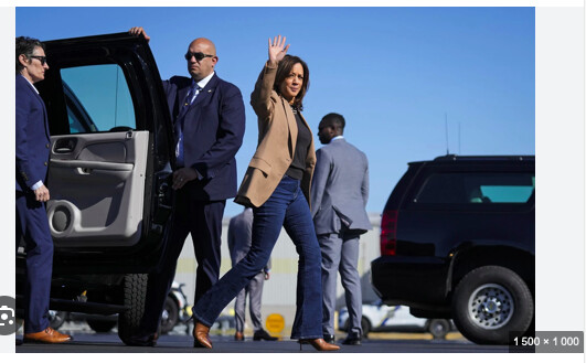 Trump révoque la protection policière de Kamala Harris