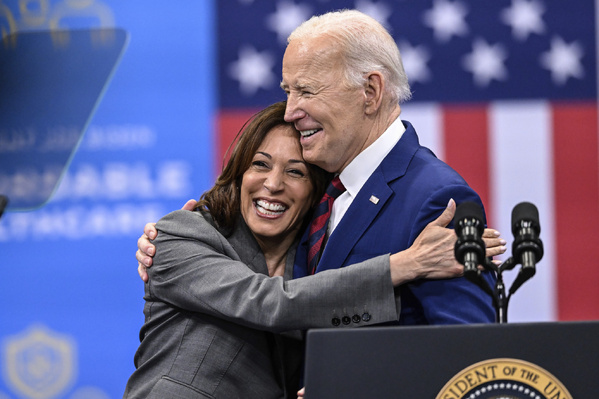 Kamala Harris et Joe Biden