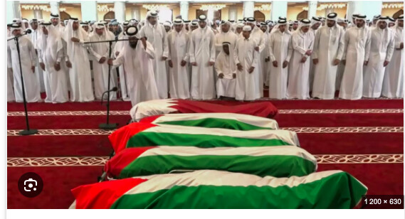 A Doha, prière mortuaire pour les six victimes de l'attentat perpétré par Israël