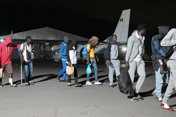 Des migrants de retour au pays (photo d'illustration)