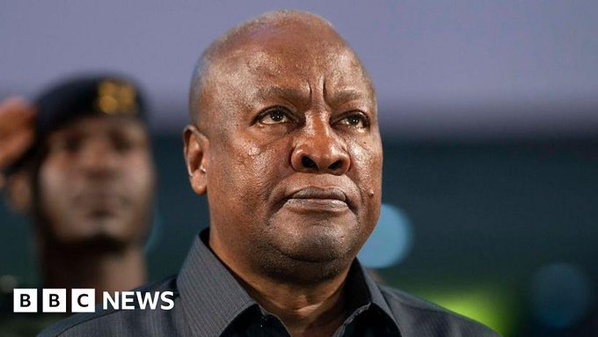 Le président du Ghana, James Manama Le président du Ghana, James Manama