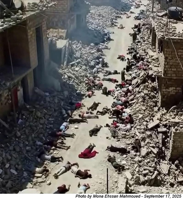 A Gaza, les massacres de Palestiniens par les armées sionistes sont visibles partout dans l'enclave sous blocus israélien depuis près de 30 ans