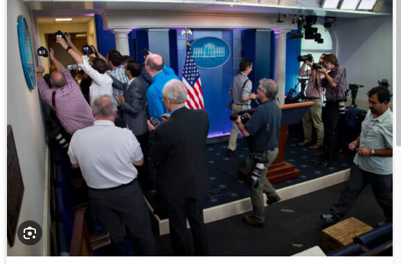L’accès des journalistes restreint au bureau de presse de la Maison-Blanche