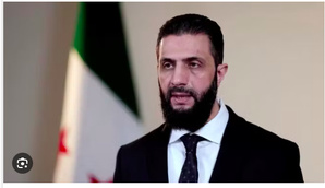 Le président syrien Ahmad al-Chareh Le président syrien Ahmad al-Chareh