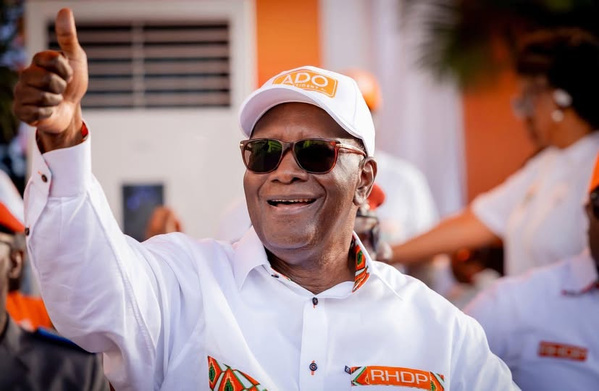 Le président Alassane Ouattara, réélu en octobre 2025 pour un 4e mandat à la tête du pays (Photo : DR)