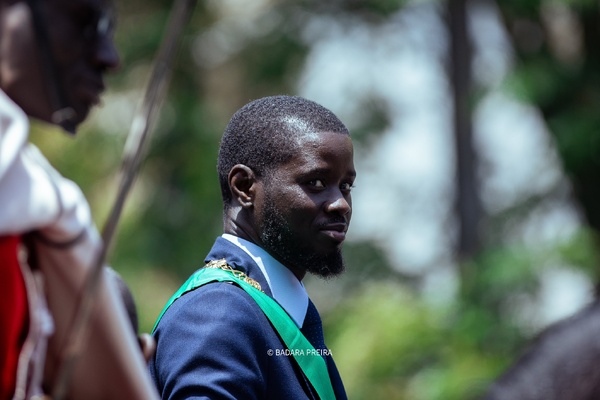 Le président Bassirou Diomaye Faye après son intronisation comme chef de l'Etat en avril 2024 Le président Bassirou Diomaye Faye après son intronisation comme chef de l'Etat en avril 2024