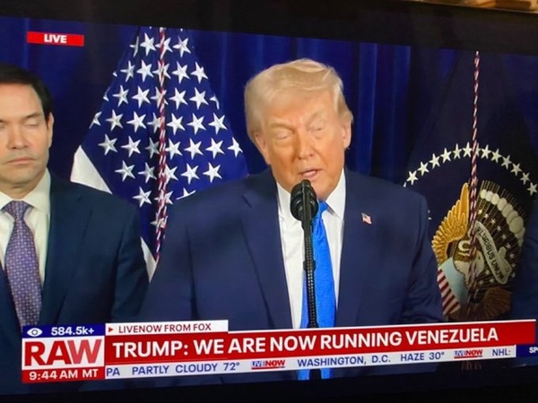 Donald Trump, le 3 janvier 2026 à la Maison Blanche