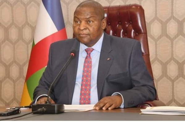 Le président centrafricain Faustin Archange Touadéra