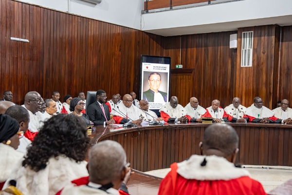 Bassirou Diomaye Faye réitère son engagement pour une justice moderne et performante Bassirou Diomaye Faye réitère son engagement pour une justice moderne et performante