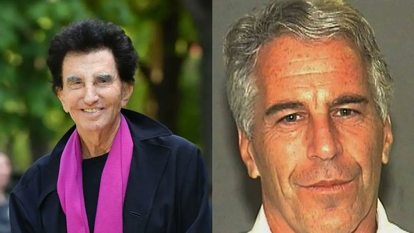 Jack Lang (g.) et son ami Jeffrey Epstein Jack Lang (g.) et son ami Jeffrey Epstein