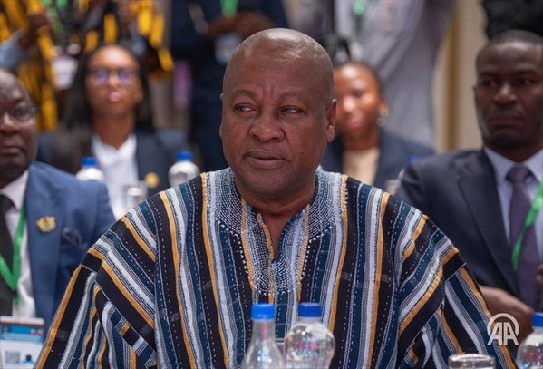 John Mahama, président du Ghana John Mahama, président du Ghana