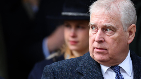 L'ex prince Andrew Mountbatten-Windsor