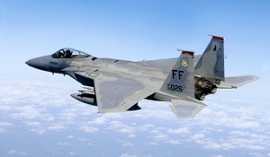 Un avion F-15 (illustration) Un avion F-15 (illustration)