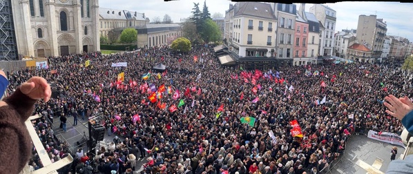 Des dizaines milliers de manifestants anti-racistes à Saint-Denis le 4 avril 2026