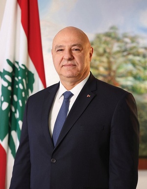 Le président libanais Joseph Aoun