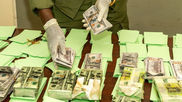 L'argent sale saisi par la Douane