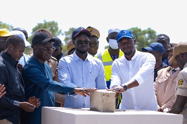 Le président Bassirou Diomaye Faye à Médina Yoro Foulah le 24 avril 2026