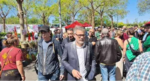 Olivier Faure à Amiens le 1er mai 2026 (Photo DR)