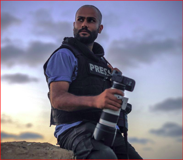Le photographe palestinien Saher Alghorra