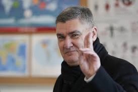 Le président croate Zoran Milanovic