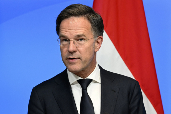Mark Rutte, secrétaire général de l'Organisation du Traité Atlantique Nord (OTAN) Mark Rutte, secrétaire général de l'Organisation du Traité Atlantique Nord (OTAN)