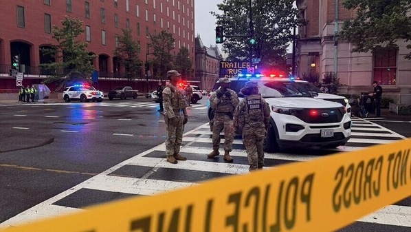 Les services secrets américains ont abattu un individu armé près de la Maison Blanche, un passant blessé