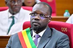 Ousmane Sonko, le 26 mai 2026 à l'assemblée nationale Ousmane Sonko, le 26 mai 2026 à l'assemblée nationale