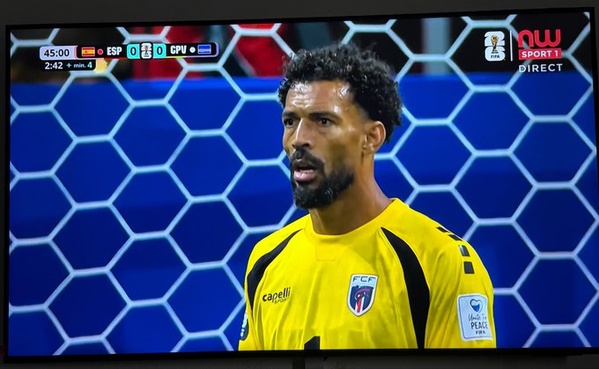 Vozinha, le gardien cap-verdien, auteur d'une gigantesque performance face à l'Espagne